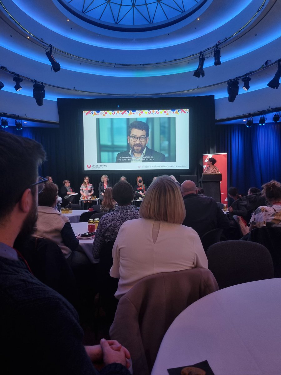 In2science's tweet photo. In2science having a strong representation at this year's @VolunteeringVic Conference. @PatrickD_Taylor
@AlisonEvery @DrWillSullivan
#vvstateconference2022 https://t.co/RPCdZNMMId