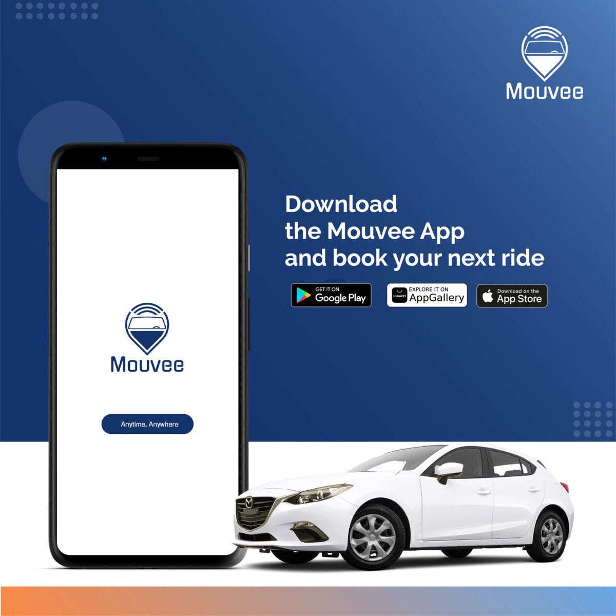 Even your car would prefer to stay at home today. Give it a rest😂. Get your next ride on your Mouvee App. 

Download, register your profile for FRE, and book a ride with us! 
#MouveeLs