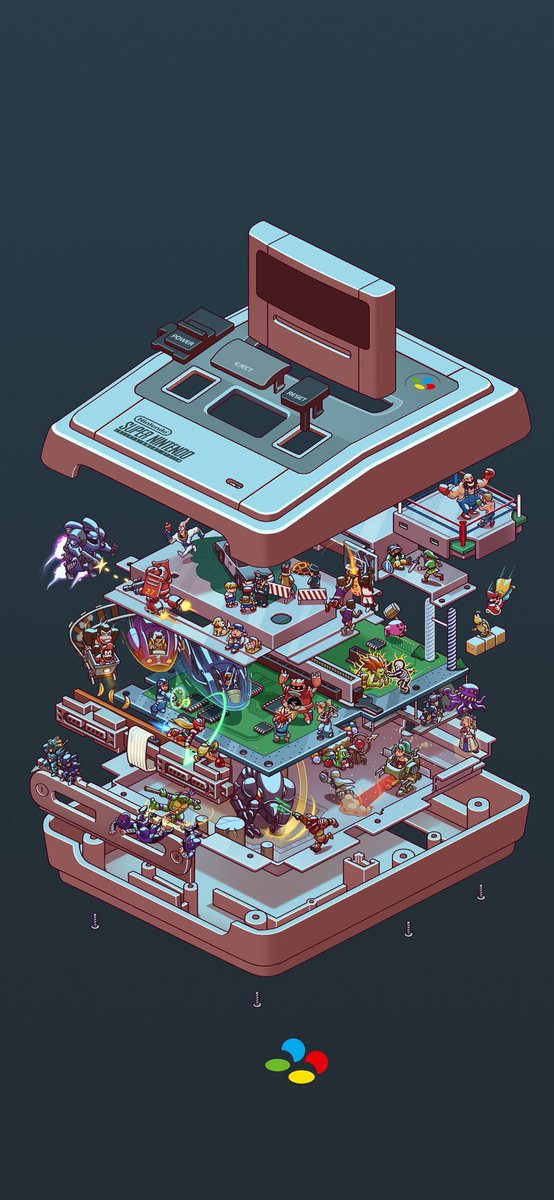 Super Nintendo: A world of worlds

By Pierre Roussel
artstation.com/artwork/6EQeW
#Retrogaming #Snes #GamersUnite