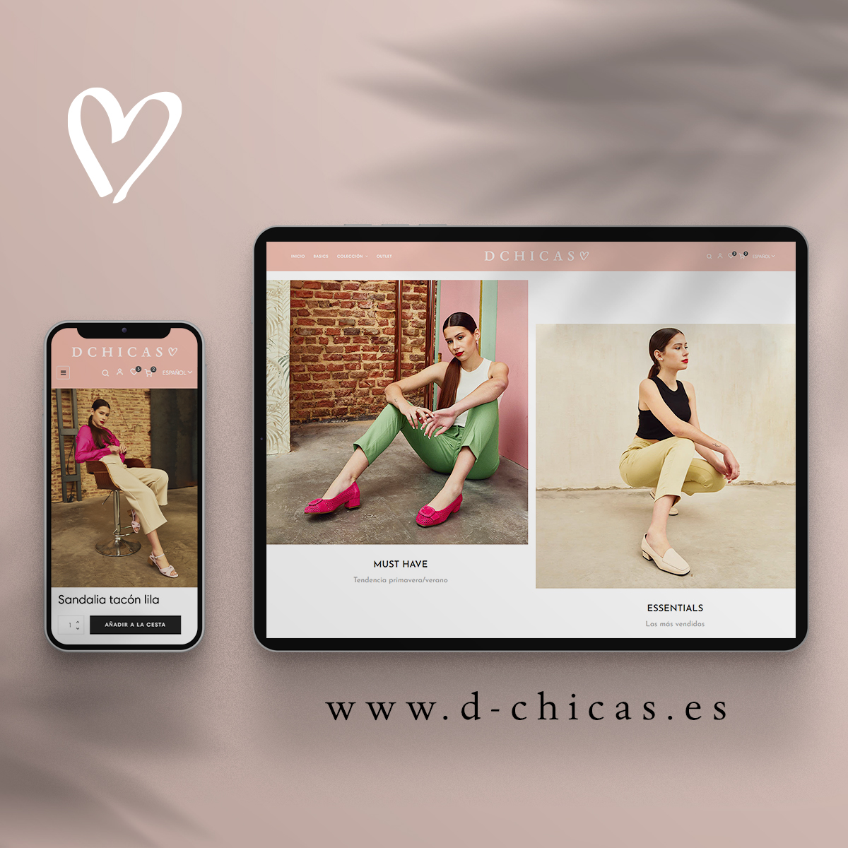 procesyva's tweet photo. Proyecto realizado desde la pasión y el corazón ❤️ para  para D'Chicas Woman Shoes 
💕 https://t.co/1X9LcfPIK1 💕

#Somosloquehacemos
👉https://t.co/7tqV26ZoA9

#Hacemoscrecertunegocio
👉https://t.co/CUwnrhl7ed

 #GooglePartners  #Marketing #Branding #RRSS #eCommerce #Indentidad https://t.co/JLPRW4YGT5