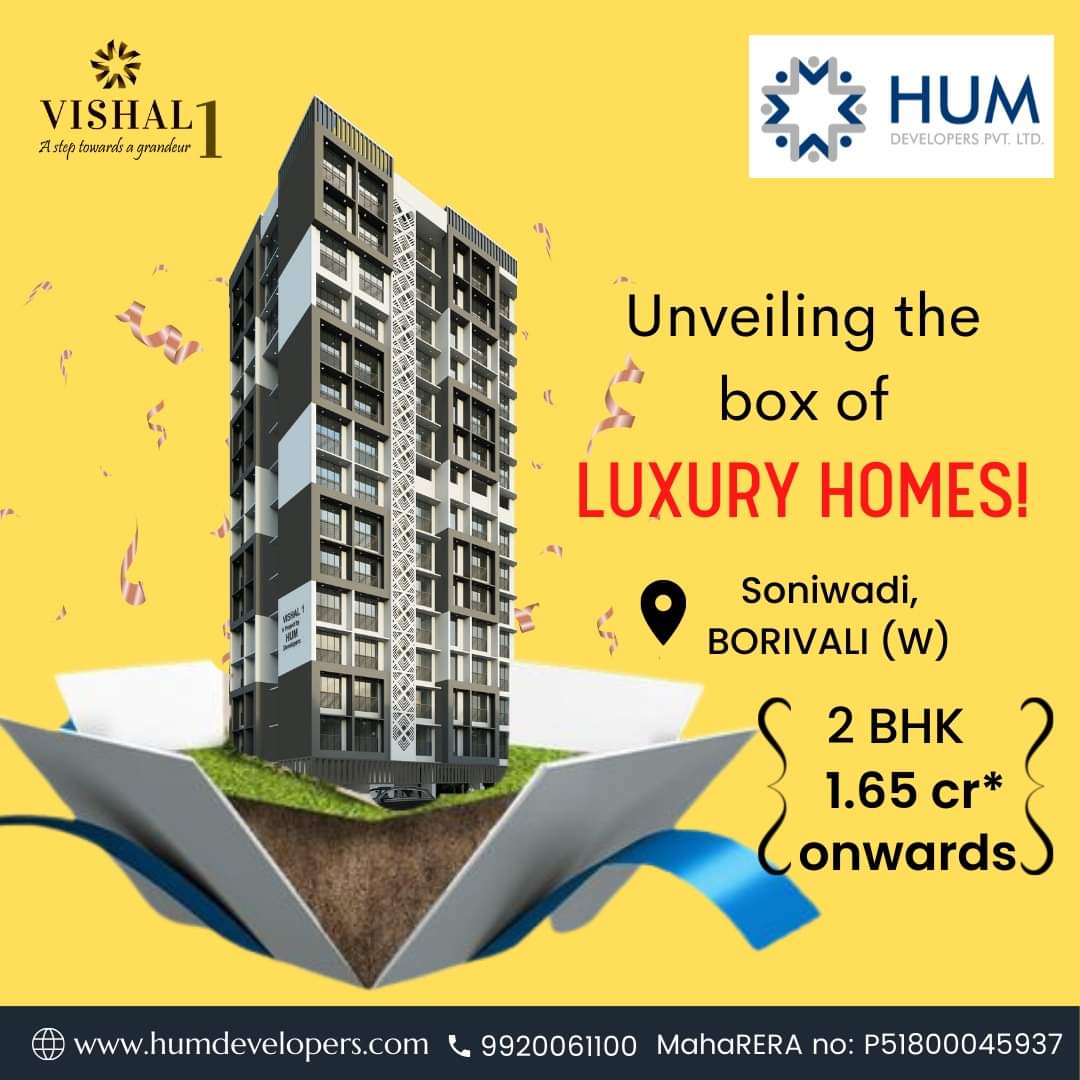 developers_hum's tweet photo. And we present to you our best project Vishal 1, Borivali West. Get all the luxurious amenities at one place. Stay tuned for all the details. You can contact us on 09920061100 to know more.
.
.
#luxury #building #architect #builders #developers #humdevelopers #borivali #station https://t.co/sV0ovYBl9u