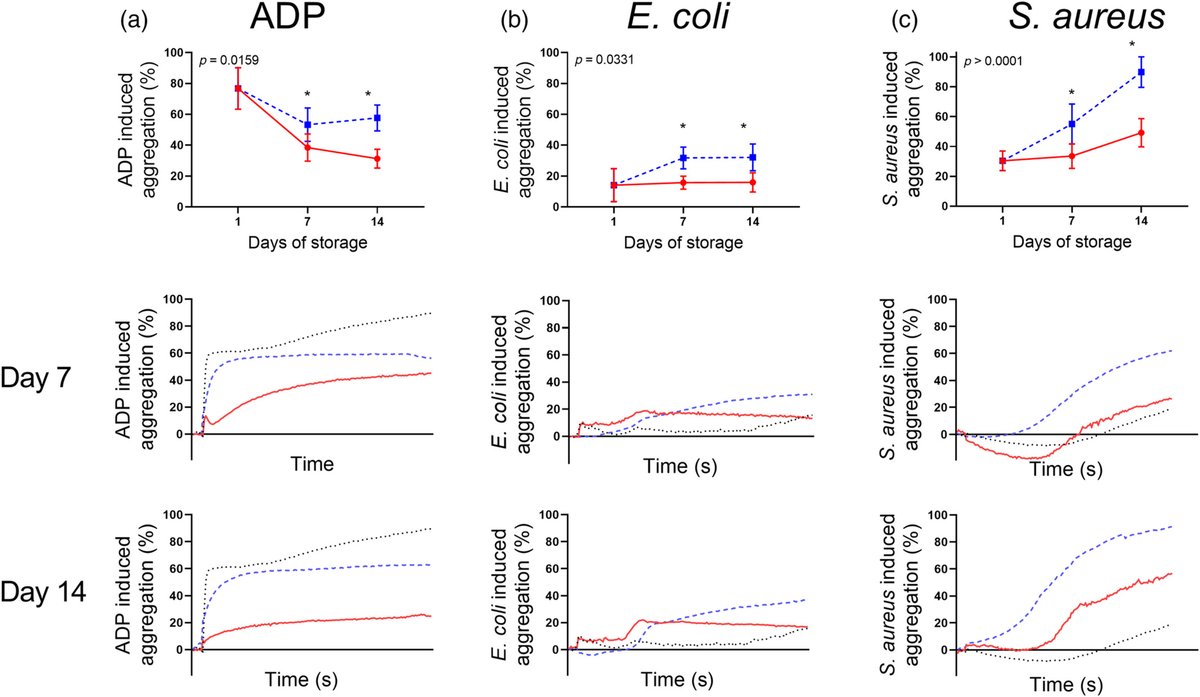 lifebloodRnD's tweet photo. New study from @DrLJplatelet, @Matt_Padula and co. 
Cold storage of #platelets alters their immune characteristics and ⬆️bacteria-induced aggregation. This may change  the risk of adverse events and potentially, post-surgery infection risk. 
@UTS @ISBT 
https://t.co/EJgjqmdZc6 https://t.co/VxQA8NPW0I