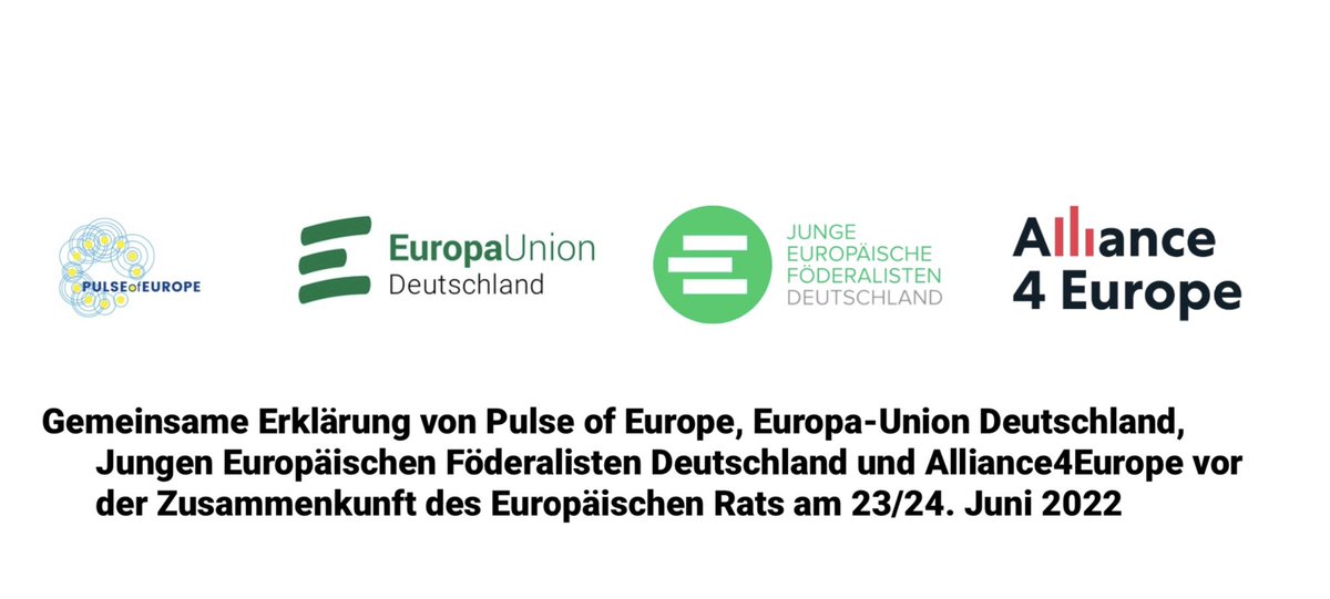 “Wir beobachten mit Sorge, dass die deutsche Bundesregierung von ihren im Koalitionsvertrag festgeschriebenen europapolitischen Zielen abzurücken droht. Erklärtes Ziel der Bundesregierung war die Einberufung eines Europäischen Konvents mit dem Ziel,🧵1/X