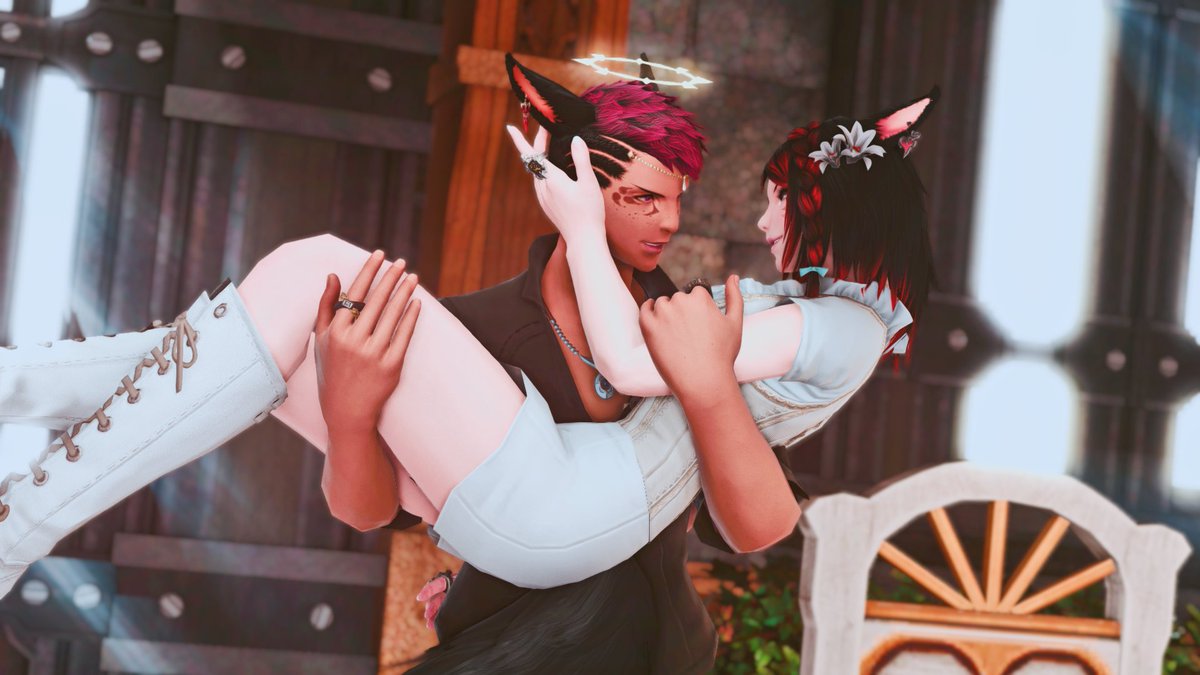 EzraFFXIV's tweet photo. My best friend &amp; life partner. ❤️

#ffxiv #ffxivscreenshot #ffxivmiqote #miqote #ffxivonline #ffxivgpose #GPOSERS https://t.co/cgNFtfmRiO