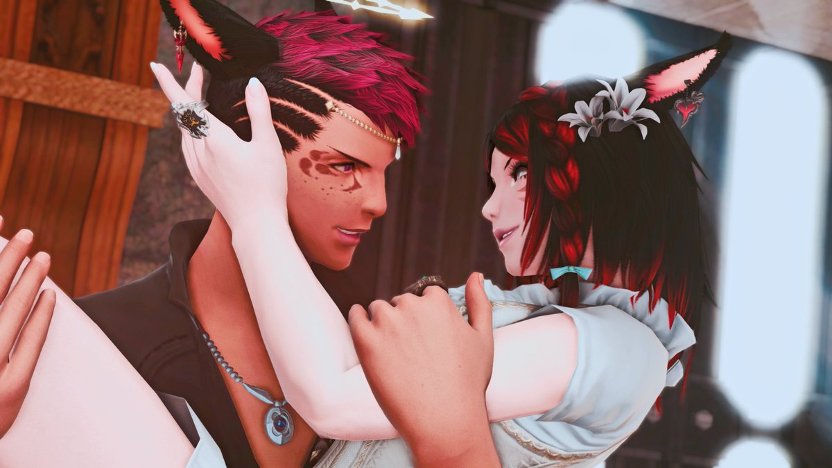 EzraFFXIV's tweet photo. My best friend &amp; life partner. ❤️

#ffxiv #ffxivscreenshot #ffxivmiqote #miqote #ffxivonline #ffxivgpose #GPOSERS https://t.co/cgNFtfmRiO