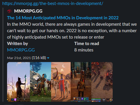 WagaduChronicle's tweet photo. Thanks for including us in this top anticipated MMOs in development @mmorpgggnews 🙏🏿

https://t.co/JNjfWwdZUn https://t.co/cVs4c7QMEu