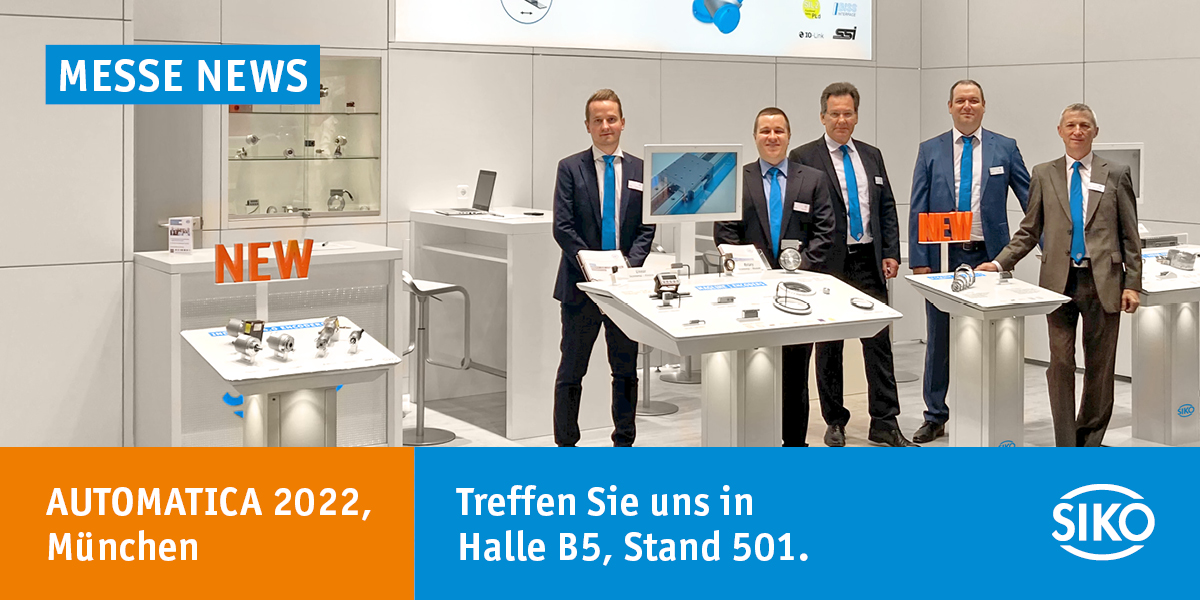 SIKOglobal's tweet photo. Sie sind auf der #automatica? Wir auch!
Mit dabei haben wir Lösungen für Kunden aus Industrie und Maschinenbau - Kommen Sie vorbei!
#SIKOglobal #Automatisierung #Robotik #Cobots #Sensoren #Encoder #Motorfeedback #Positionsfeedback #Industry40 https://t.co/hX1W9E6NYb