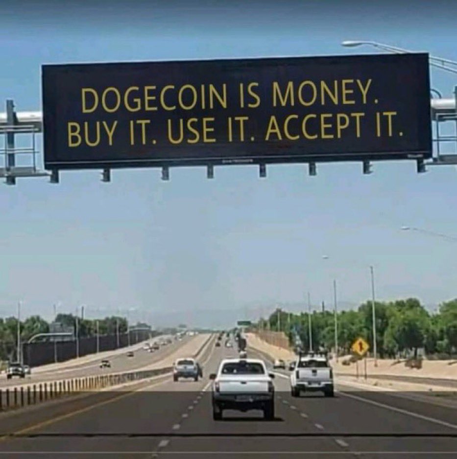 A road to success is adopting #dogecoin buy it, use it and accept it as currency
<a href="/elonmusk/">Elon Musk</a> 🚀🔥🚀🔥
#DOGE #DogecoinToTheMoon $Doge
#cryptocurrency #Crypto