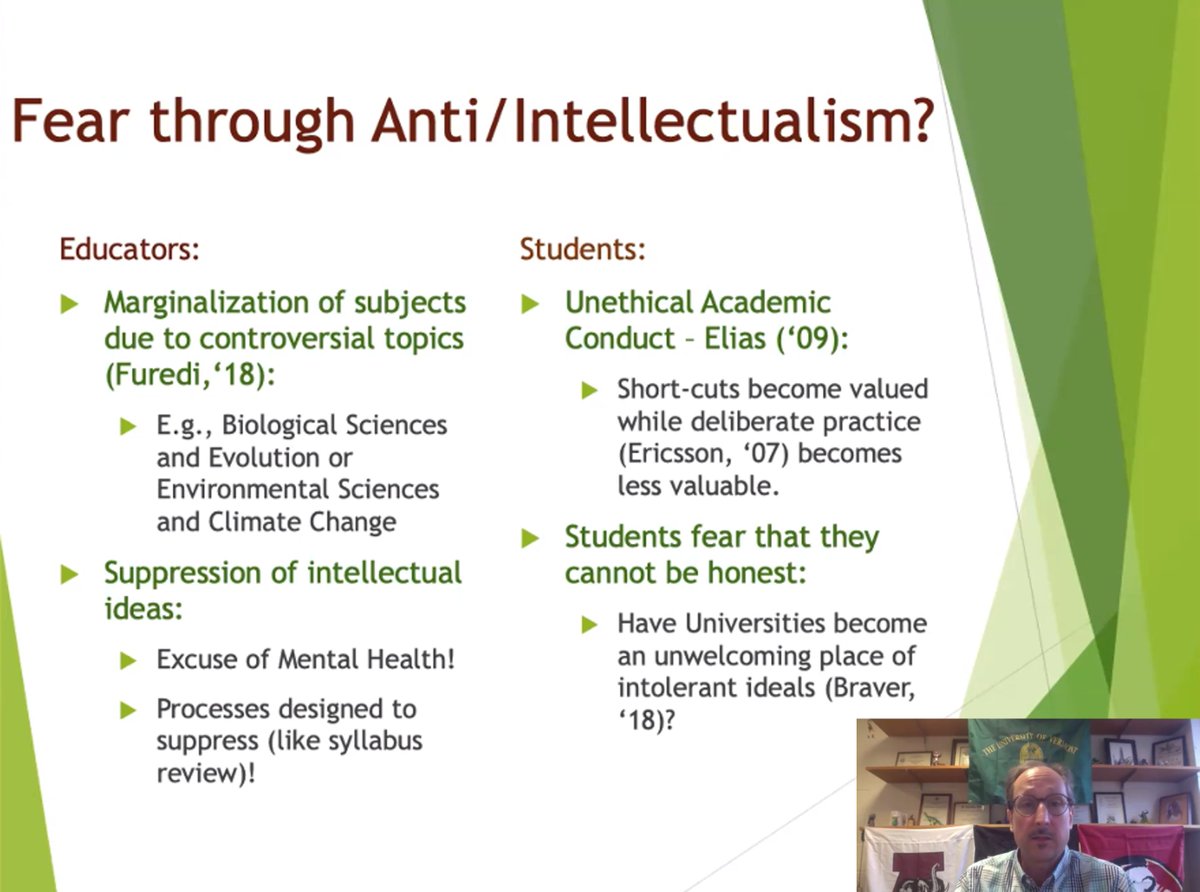 InfonomicsS's tweet photo. Day 2: Speaker 7
A powerful presentation by Dr Brett Holt to inform the attendees of how a culture of free learning and teaching is encroached upon if a culture of fear exists in the teaching/learning environment.
#cice2022 #wce2022 #learning #teaching #fear #teachingenvironment https://t.co/BBRZPQETi6