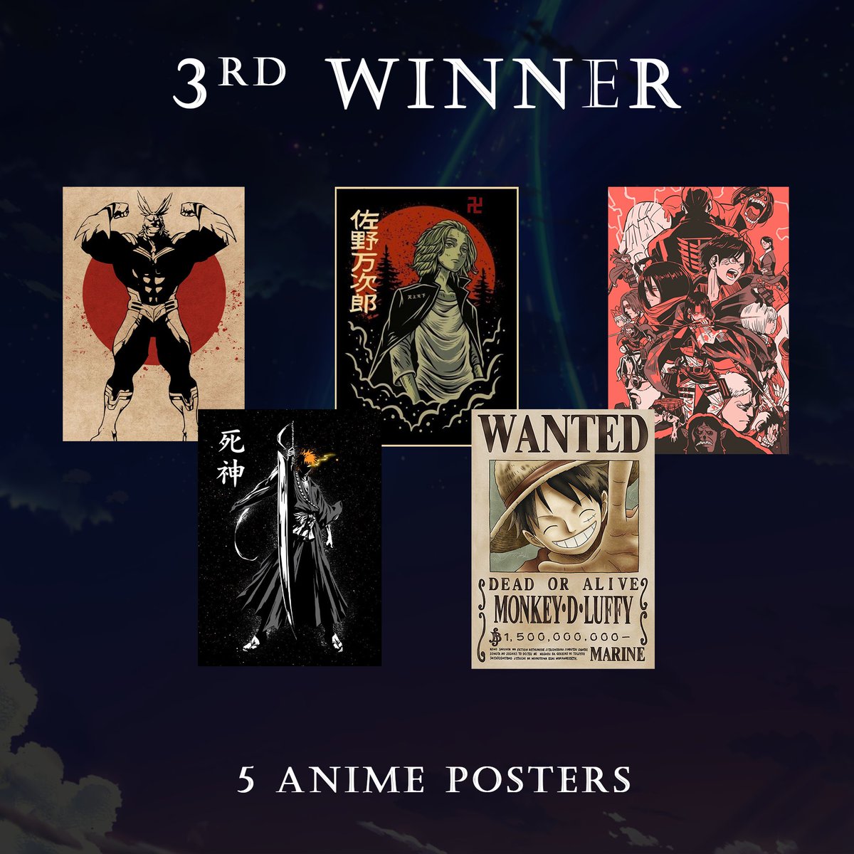sasaoriginal's tweet photo. Rules to Participate!
Invite 2 friends to our discord server
Mention them in #giveaway-entries sections and your participation will be considered!!
Discord link:- https://t.co/I3xyZ4kxUm

Contest ends in 2 days so participate asap!!

#Giveaway #animemerch #anime #tshirtdesign https://t.co/S9x0I4cW6S