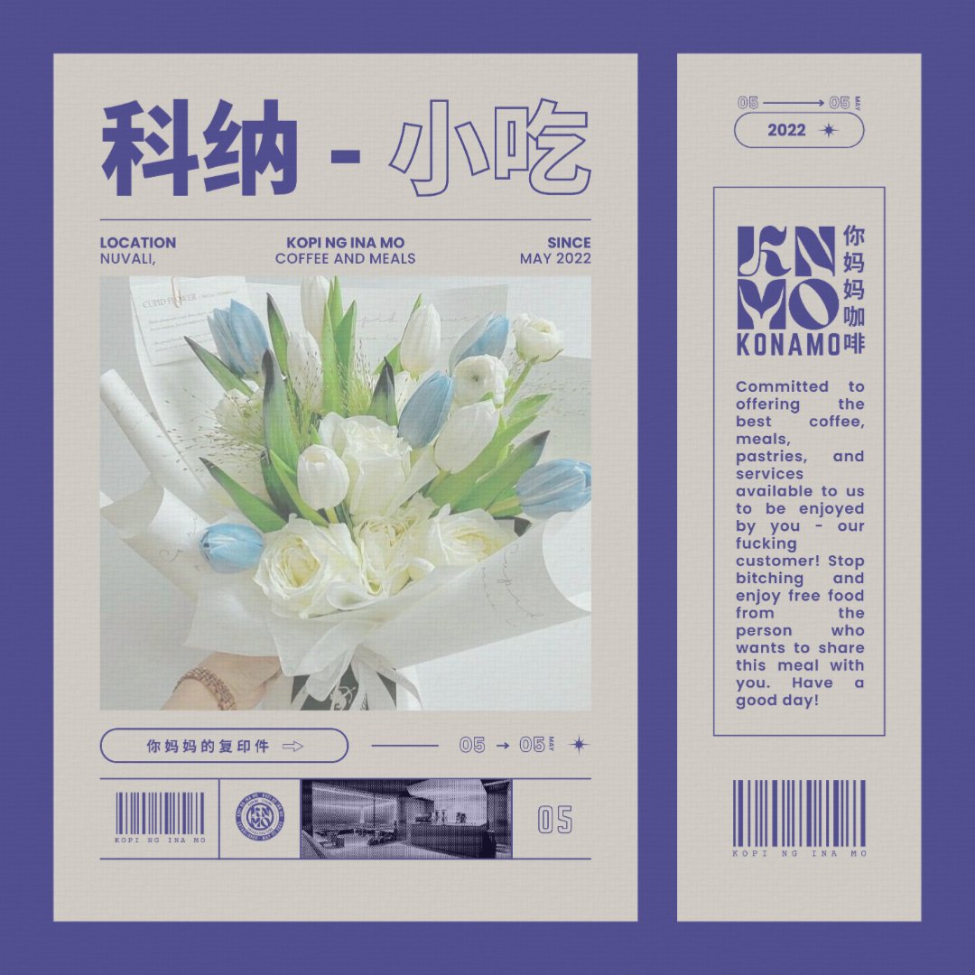 ㅤ

咖啡  𖥝  KONAMO! 
for      <a href="/paulosets/">paulo.</a>!
from   crush mo.
␥  kamukha mo yung nasa cake.

ㅤ