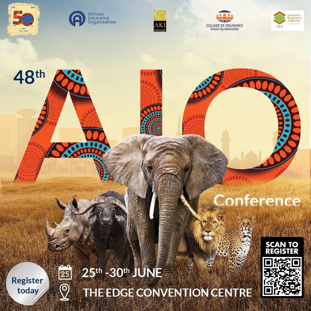 Africa_RE's tweet photo. Join the diverse delegations of #Insurance and #Reinsurance leaders and Brokers at the 48th #AIOConference and Golden Jubilee.
This is an excellent opportunity for fruitful exchange of business and for discussion on key issues which will shape the future of the industry. https://t.co/k1CN4Kthir