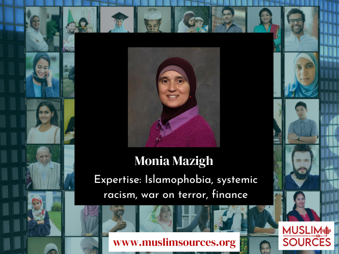 MuslimSources's tweet photo. Each week we will highlight one of the experts from our database. 

This week we are highlighting @MoniaMazigh 

Monia Mazigh is an author, academic and a human rights activist.

Contact her: 
https://t.co/B86m8n45Vf

#amplifyingMuslimvoices #Muslimexperts #sourcecall #callout https://t.co/v4tffWyMU4