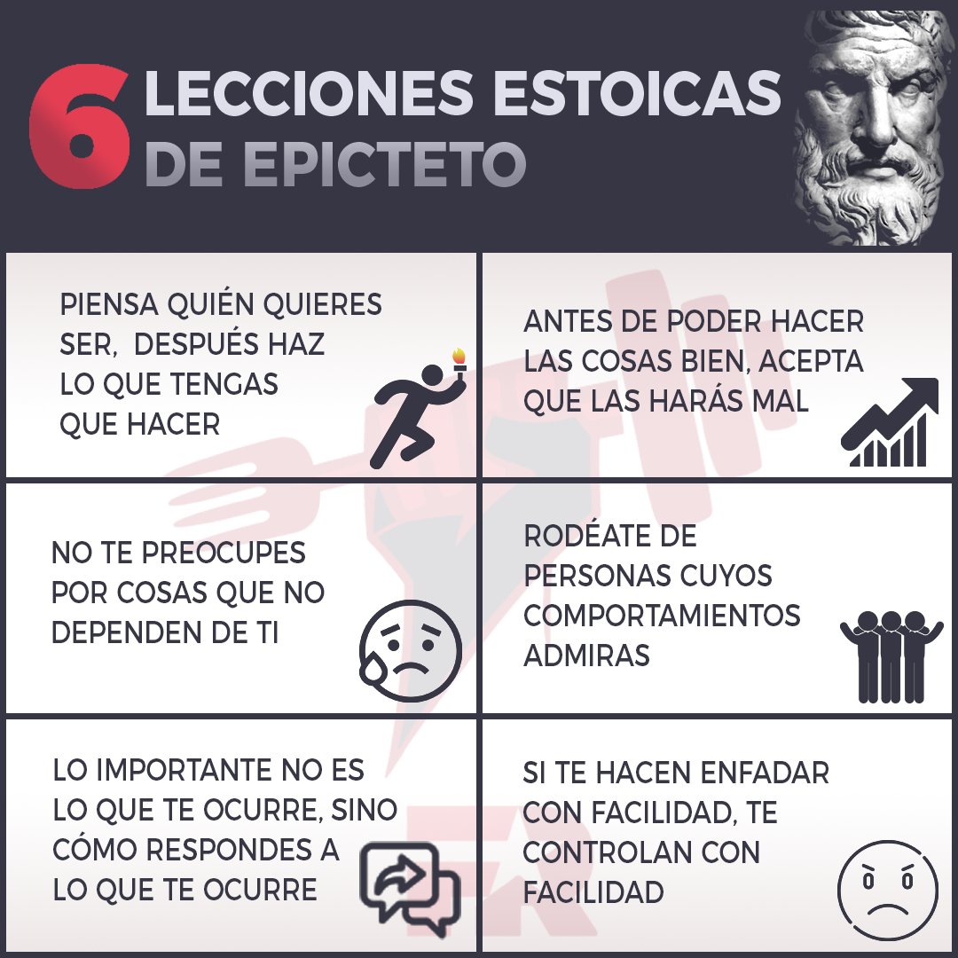 FITrebelde's tweet photo. Algunas de mis lecciones favoritas de Epicteto https://t.co/bpxfiV0Qbw
