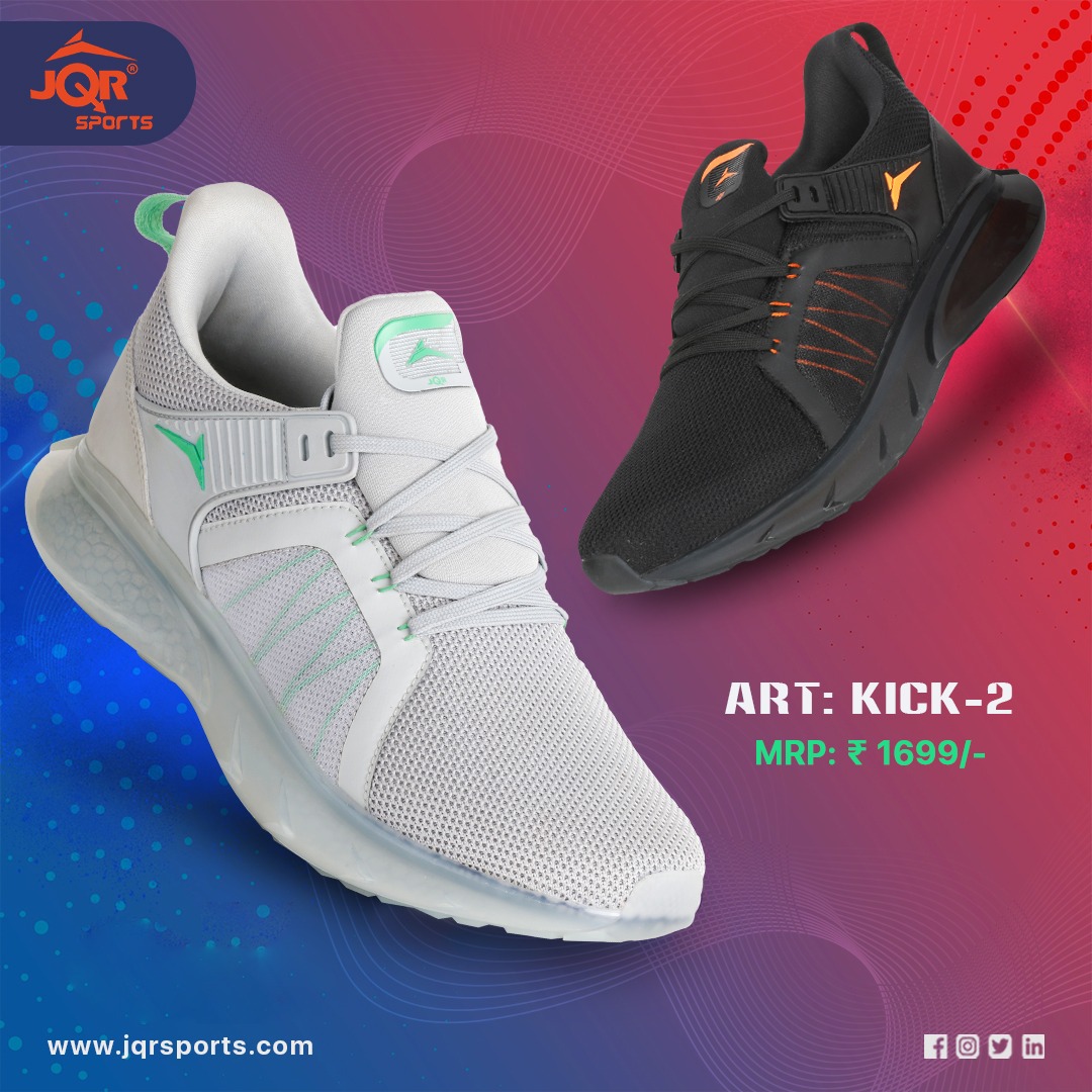 SportsJqr's tweet photo. Time to switch up your fashion game for monsoon with JQR KICK-2 Shoes.
Grab one now at just ₹ 1699/-
.
.
Dial 9729931442 to know more.
#JQR #Jqrsports #RunningShoes #Shopping #footwear #Fashion #trending #Shoestore #OnlineShopping #Jogging #Tracking #BrandedShoe #shoelove https://t.co/pz2IbiD6VG