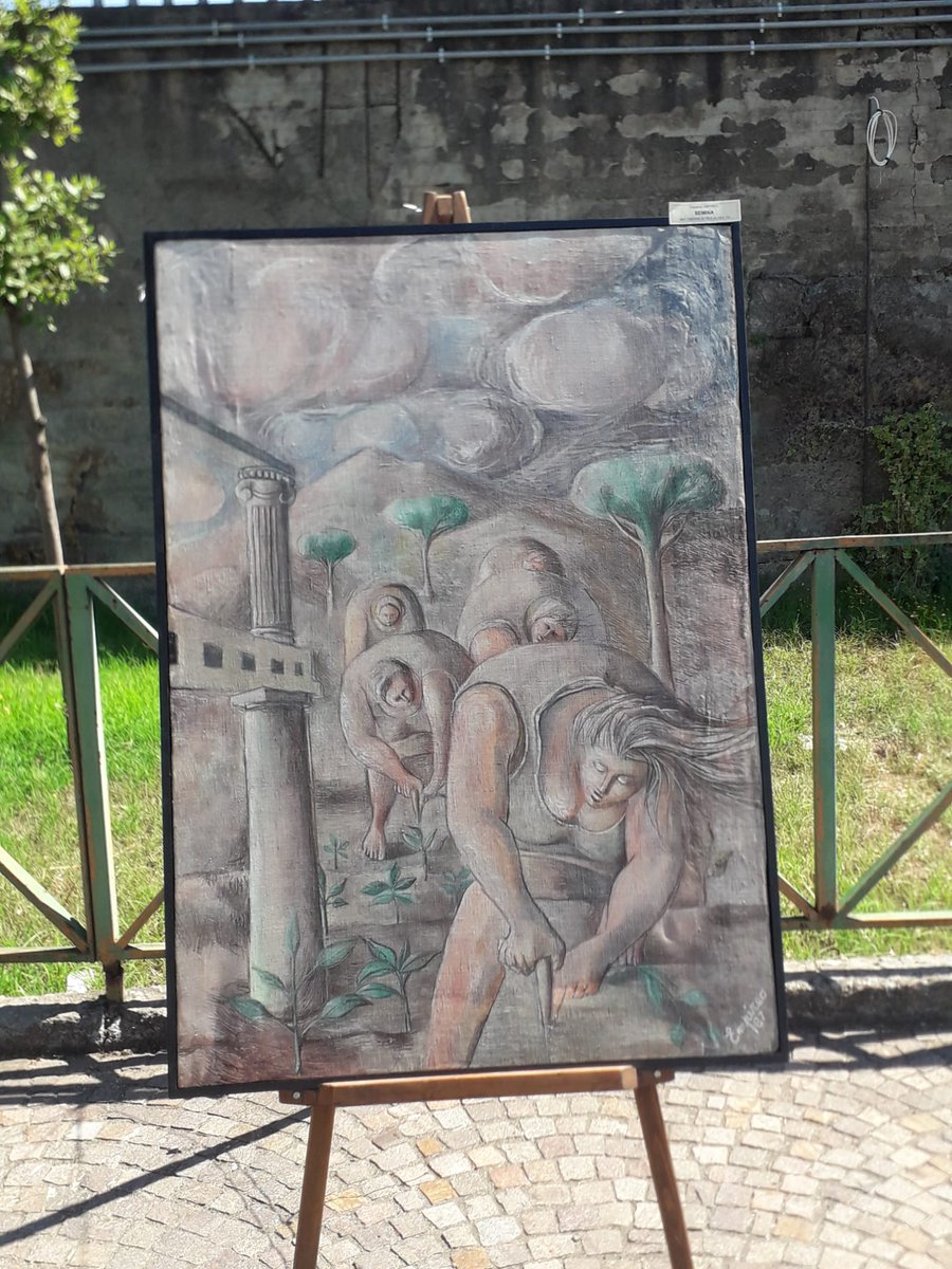 Giornate  Europee  dell’Archeologia a Villa Regina #boscorele: 
esposizione di opere  d’arte di artisti vesuviani:  Giuseppe Sorrentino,  Vincenzo  Empireo,  Carlo De Prisco e Raffaele D’Errico,   
 ispirati dal nostro territorio e alla tradizione classica reinterpretata.