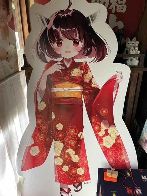 #東北ずん子スタンプラリー  人形の蔵さん到着!きりたん可愛すぎ!2回はガチ目の戦争資料ありで考えさせられる場所でした!ゴールデンカムイにも登場した銃も飾ってありましたぞ! 