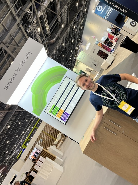 Are you attending Infosec London 2022? Why not come and check out our booth and say 'Hi' to @deanx on the Cisco CX Booth 🎉 Take a picture and tag us, we would love to see it!