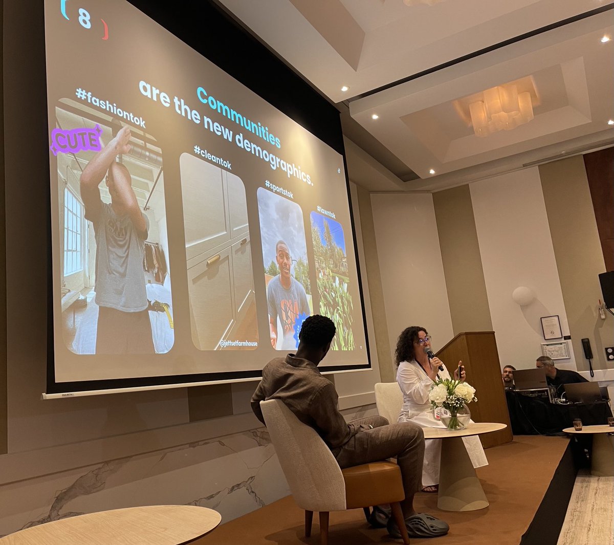 JimStengel's tweet photo. Communities are the new demographics #Tiktok #CMOAccelerator #CannesLions2022 https://t.co/PFHcUe4gZ6