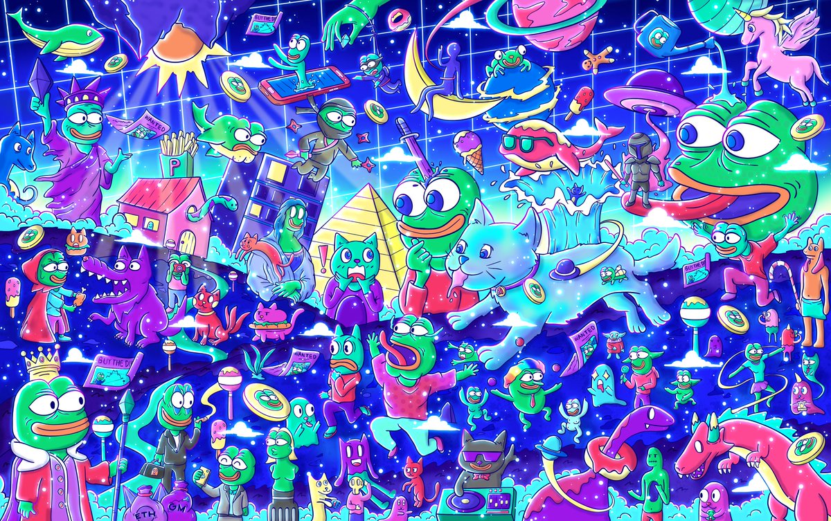 <a href="/MetaLadies_/">MetaLadies</a> Happy times #frogfam 🐸

0.1889 $ETH

foundation.app/@kdinft/founda…

#NFT #pepe