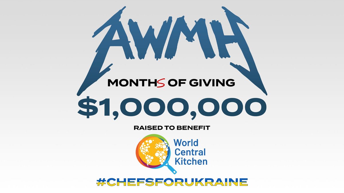 This was mind blowing, but you can still donateOur #MonthsOfGiving2022 may technically be over, but you can still support World Central Kitchen’s #ChefsForUkraine