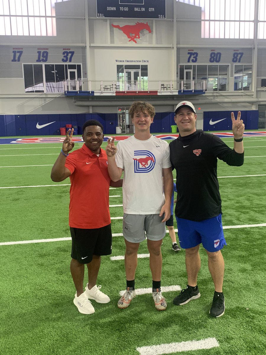 Thank you <a href="/coachbrewha/">Coach Jonathan Brewer</a> and <a href="/coachdwes/">Danny</a> for the opportunity to come to the hilltop yesterday. Looking forward to returning. 
<a href="/coppellfootball/">Coppell Football</a> <a href="/TeamGrind/">TeamGRIND™️</a>