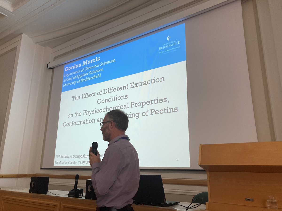 IainWil92988866's tweet photo. @DrGordonAMorris talks about approaches to polysaccharide analytics. #15BSS Smolenice https://t.co/TmwTwdBJdo