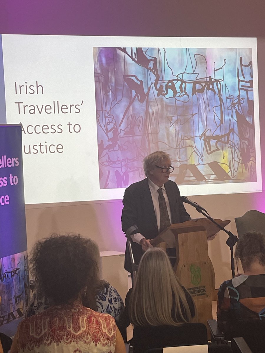 Justice MacMenamin of Irelands Supreme Court speaking at the ITAJ Launch #ITAJ