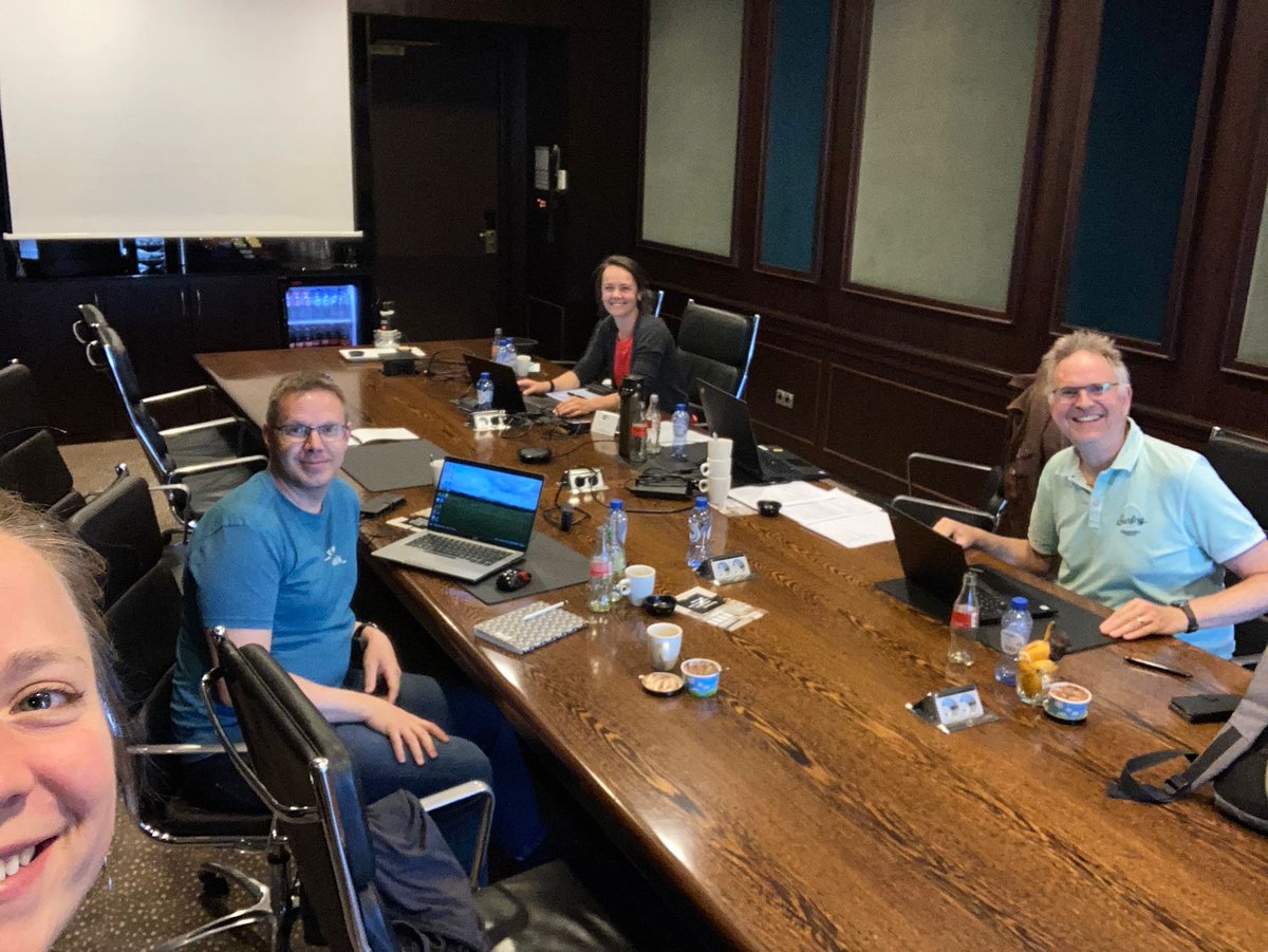 Fruitful discussions yesterday with international consortium for new research on #datascience in #livestock and #interdisciplinary #modelling with <a href="/henkhogeveen/">Henk Hogeveen</a> <a href="/mosar_team/">MoSAR: Systemic modeling applied to ruminants</a> <a href="/mpastell/">Matti Pastell</a>, <a href="/NicFriggens/">Nic Friggens</a> and others from all over Europe! Let's do this!
