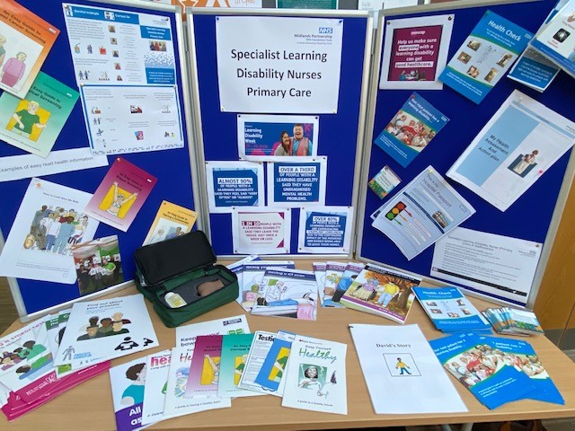 mpftcld's tweet photo. LD Week continues with Primary Care Nurses taking part in the “meet the LD champions day” at St Giles hospice.
The day was set up by the members of the group which included representatives from local day services, St Giles, service users, OTs and ourselves.
#mpftnhs #mpftcld https://t.co/Xe8Jd6iuIe