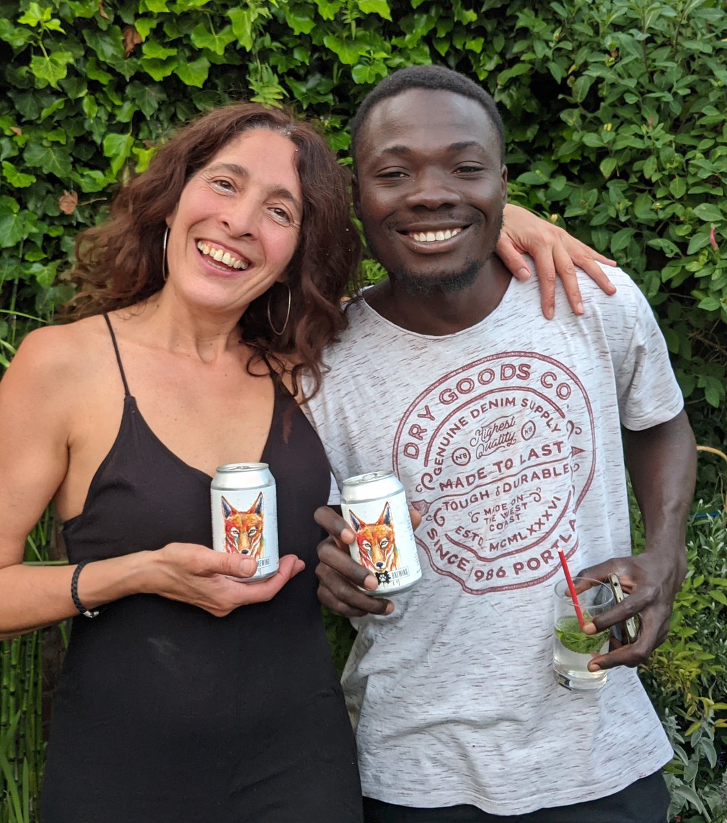 KyKebero's tweet photo. @EndangeredBrew were kind enough to send our UK staff some of their #Ethiopianwolf wheat beer to enjoy with our @WildCRU_Ox colleagues! 🍻

Each purchase supports this #endangered species 🦊 #conservation supporters in the UK, check them out:
https://t.co/aZwdQ8gJcP https://t.co/blzNuiNgdF