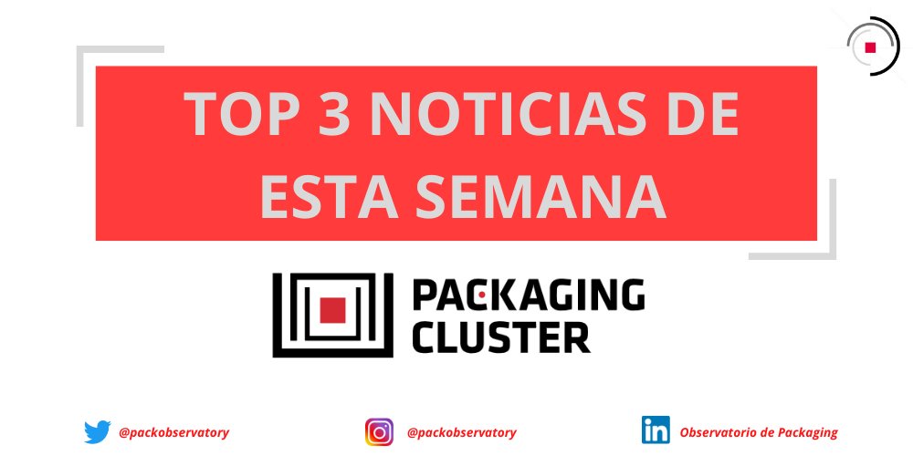 packobservatory's tweet image. 🔴Les presentamos el TOP 3 de las noticias de esta semana:

1. Smart Packaging. Qué son los envases inteligentes

2. El spray biodegradable para envasar alimentos que podría marcar el fin de los plásticos

3. Economía circular: objetivos y papel de las empresas