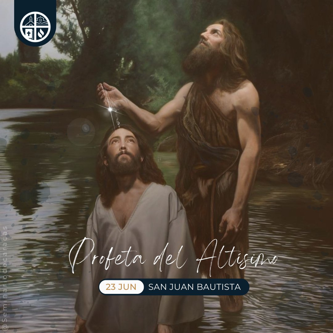 #sanjuanbautista ¡Que misión tan extraordinaria se le confió al Bautista; una misión que exigiría toda su vida!