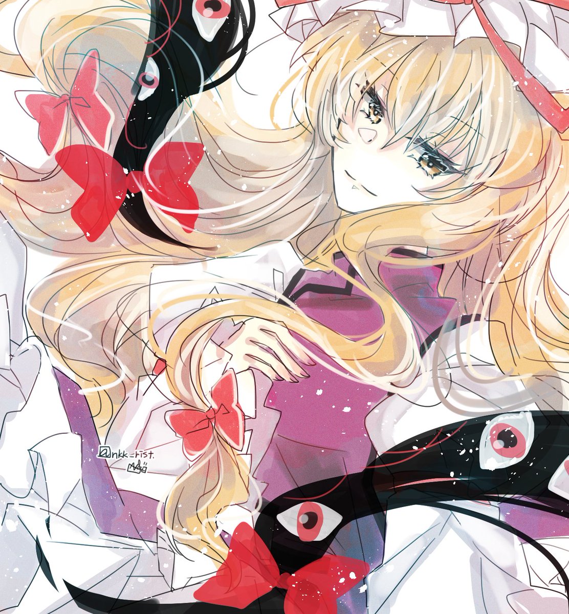 八雲 紫
#東方 #深夜の真剣お絵描き60分一本勝負