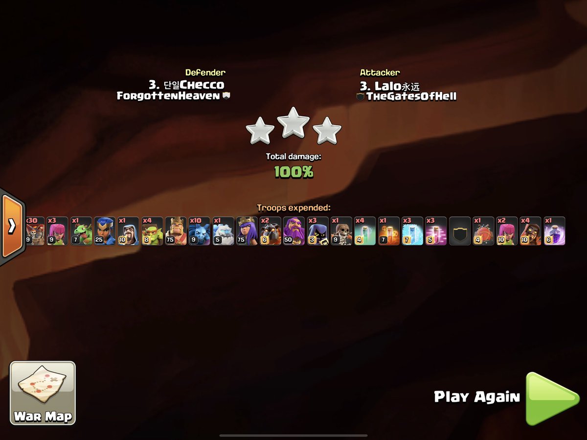 CobraClash's tweet image. PW in @champwarleague Phoenix R2 (1/4)🇷🇺✨
ggs @FHeaven_CoC