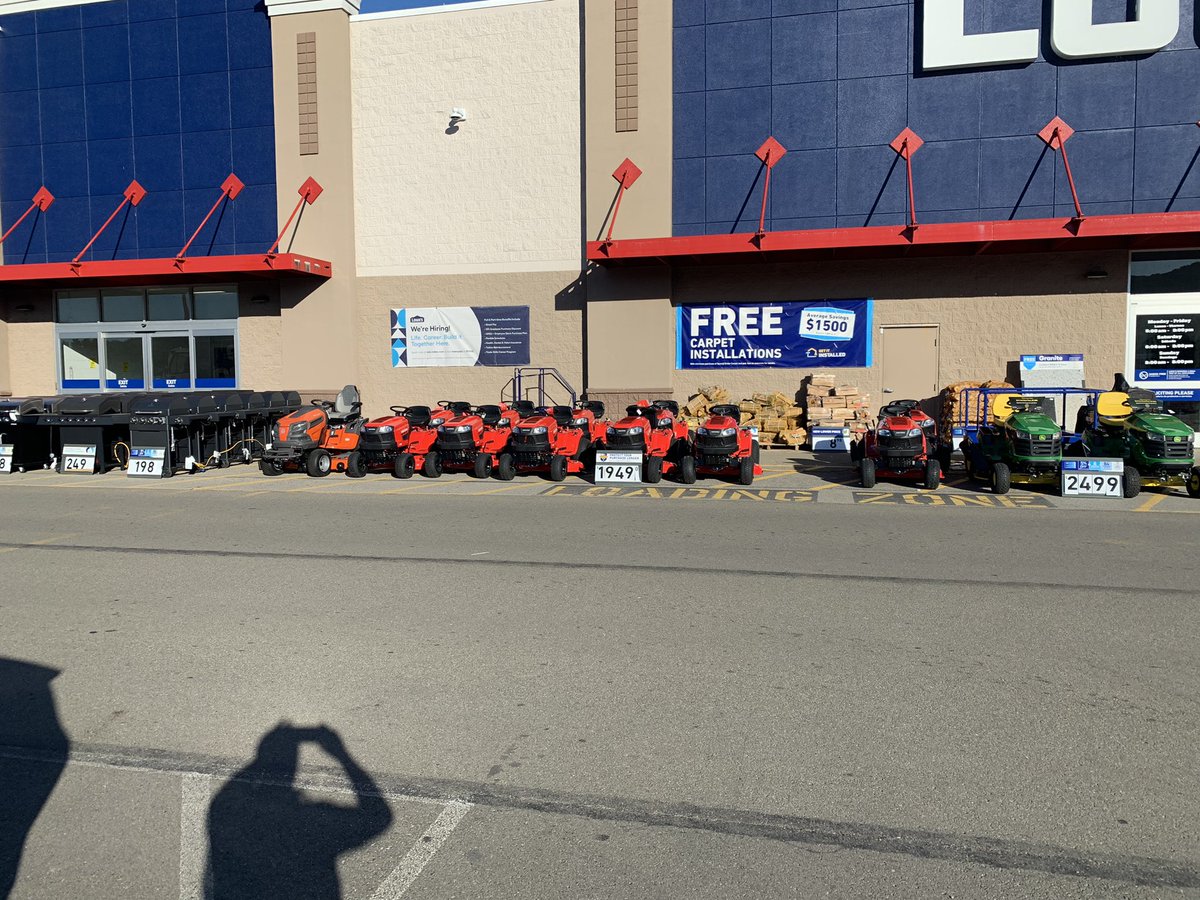 Stop in at Warren Lowes #2614 and get a jump on your summer needs with our July 4th sales ad starting today!  Make your summer easier and enjoyable. We have tractors, grills and so much more!  <a href="/charlesatlowes/">charlesatlowes</a> @AlexStempovschi @SASMDexter
