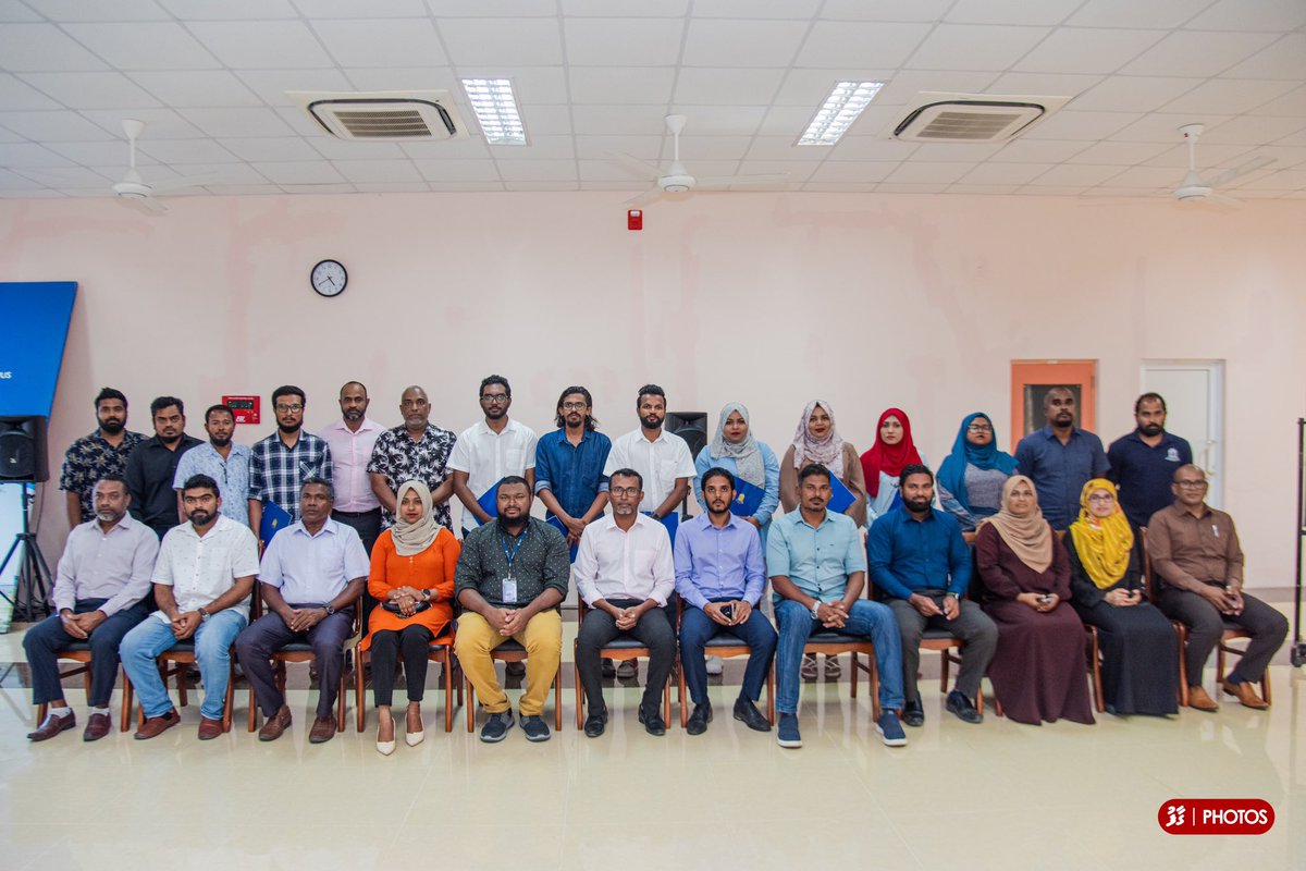 mnu_tc's tweet photo. Closing ceremony of the AutoCAD training conducted in collaboration with GDh. Atoll Council.
Thank you @GdhAtollCouncil for your invaluable support throughout the training.
#MNU #buildingnationsince1973 #mnusince1973
#studyatmnu
#studyatmnutc https://t.co/4jmHgc98hl