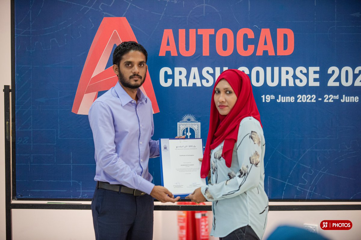 mnu_tc's tweet photo. Closing ceremony of the AutoCAD training conducted in collaboration with GDh. Atoll Council.
Thank you @GdhAtollCouncil for your invaluable support throughout the training.
#MNU #buildingnationsince1973 #mnusince1973
#studyatmnu
#studyatmnutc https://t.co/4jmHgc98hl