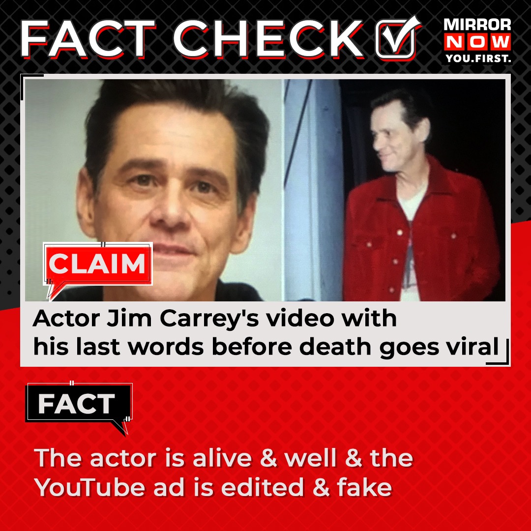 Did Jim Carrey Died Today