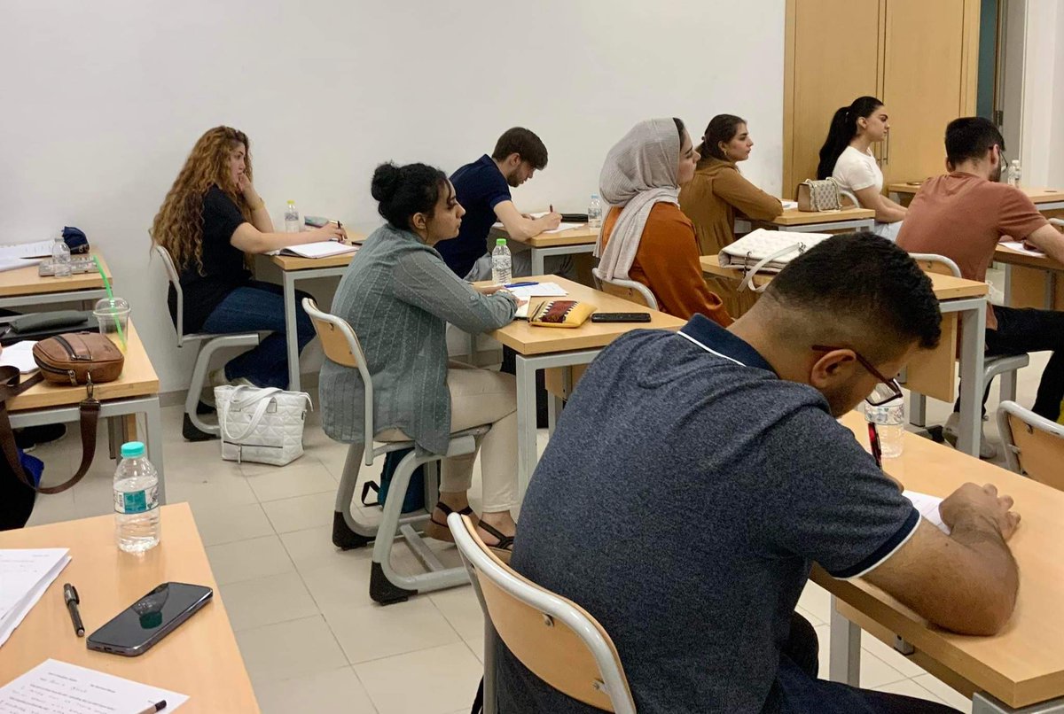 Disability_Baxa's tweet photo. Speaking to the "Introduction to Disability Studies" about "Hiwa's Experience in Life - Bakhtawar's Story". Thx so much to Dr. Lynn. Shabang Xan. AUIS Students. K Sardar. ♥️😍 https://t.co/dqLDg7mwFG