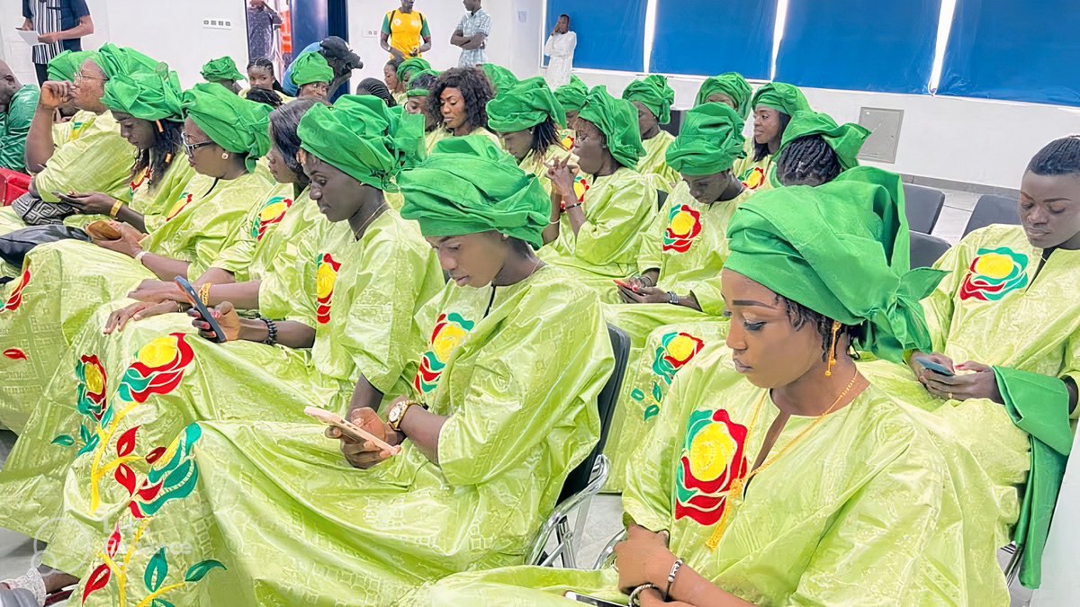 SaddickAdams's tweet photo. Senegal’s 🇸🇳 Women’s National Team (Teranga Lionesses) ready to board ✈️ to Morocco for the African Women’s Cup of Nations?

The elegance! https://t.co/vV0JHuwcim