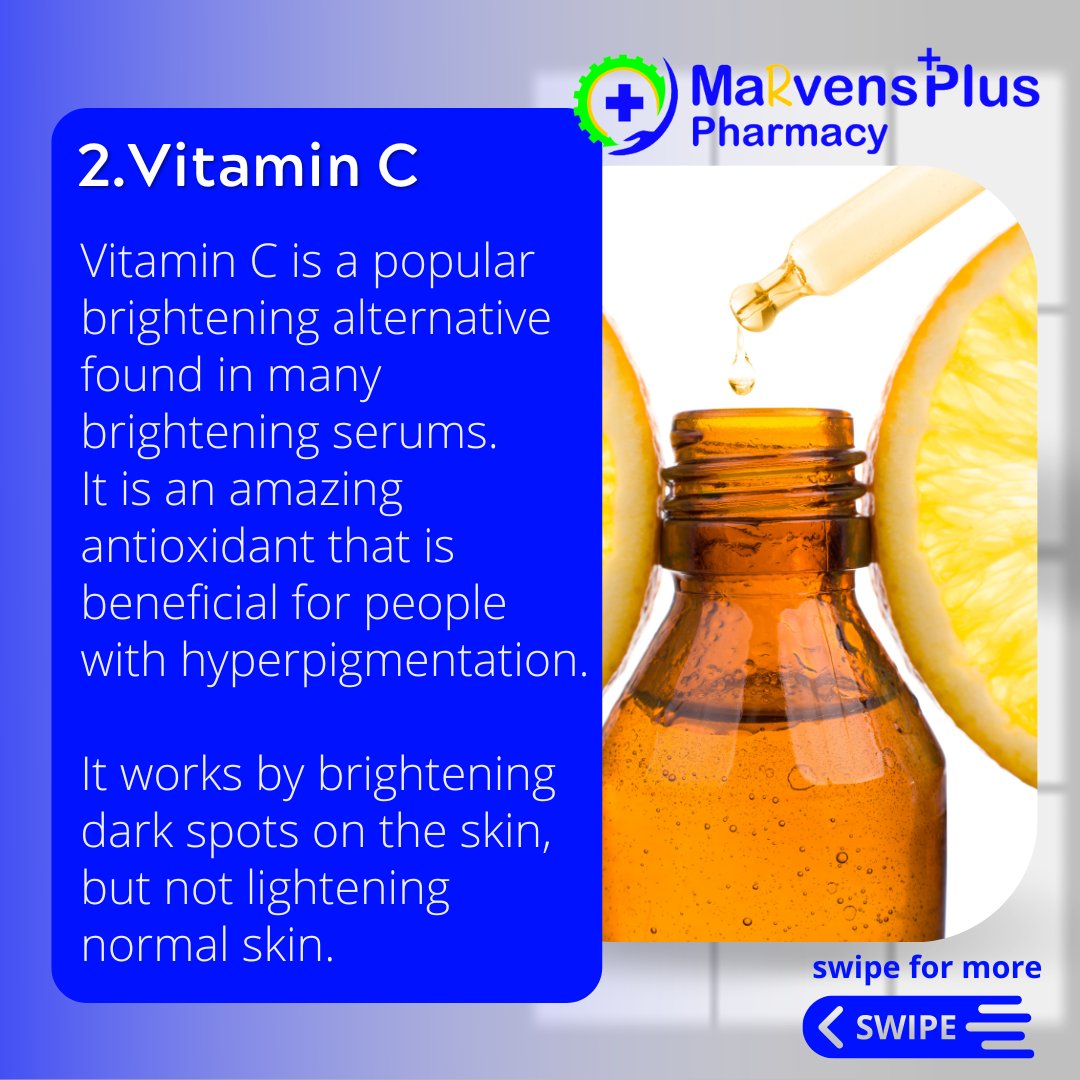 MarvensPlus's tweet photo. You may have heard that hydroquinone—a brightening agent—is strong enough to lighten skin &amp; fade spots—gets the job done. 

While it’s true that it’s a powerful ingredient, there has been rising concerns over side effects from its prolonged use. https://t.co/vbsdHJSCrG