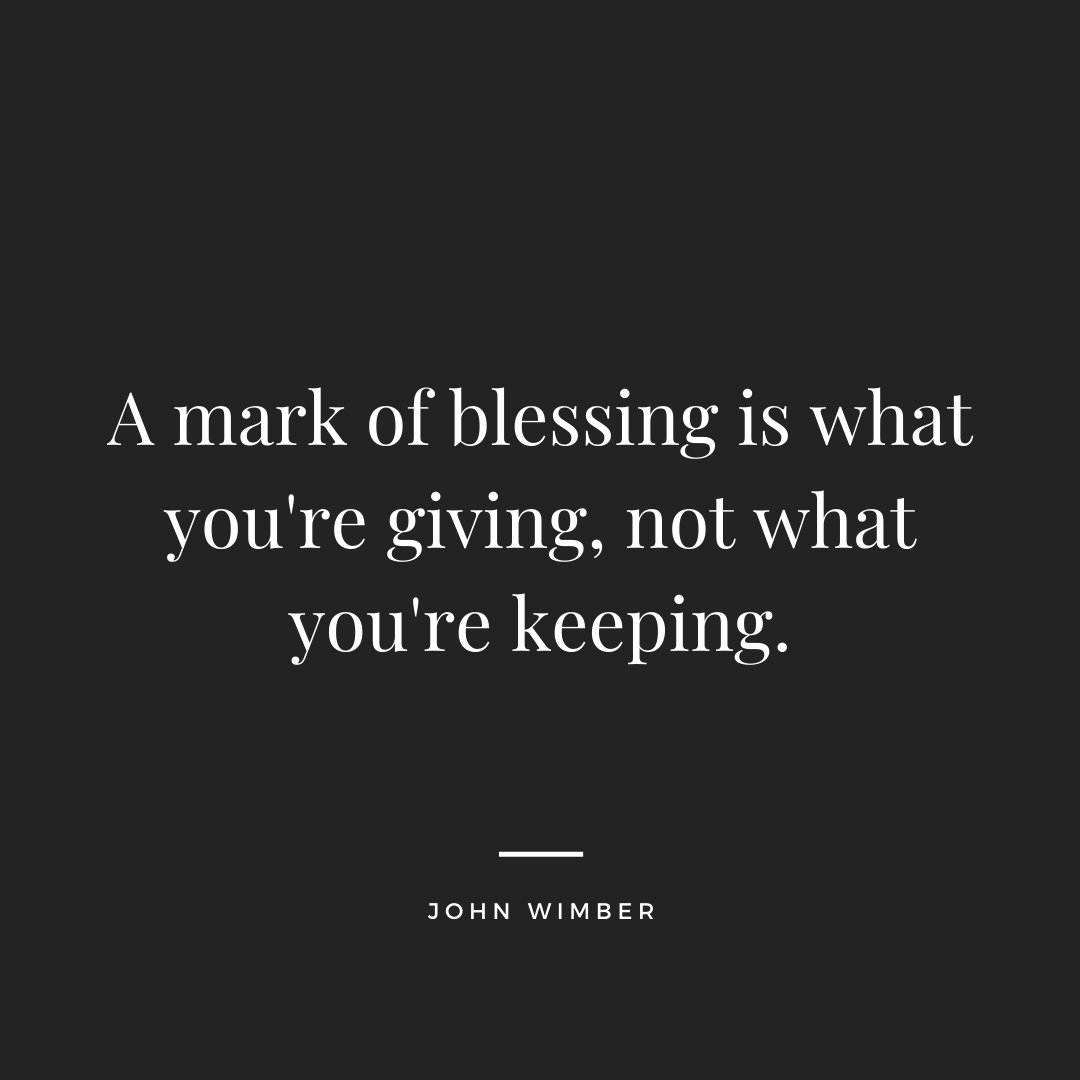 ThriveAustin's tweet photo. John Wimber on the importance of giving: https://t.co/wSK3nVL7W0