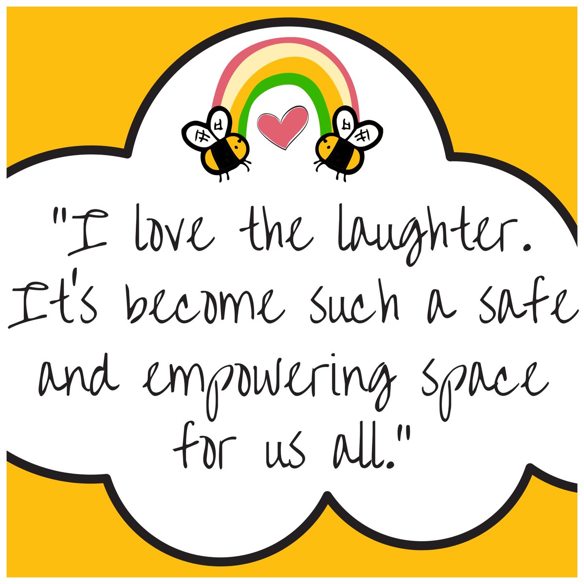 🐝 How has Bee Tree helped our members? 🌳 See the rest of our testimonials here: thebeetreecommunity.com/testimonials #thebeetreecommunity #laughter #empowering #space #onlinecommunity #zoomcommunity #zoommeetings #loneliness #isolation #onlinesocialising #fun #bettertogether #safespace