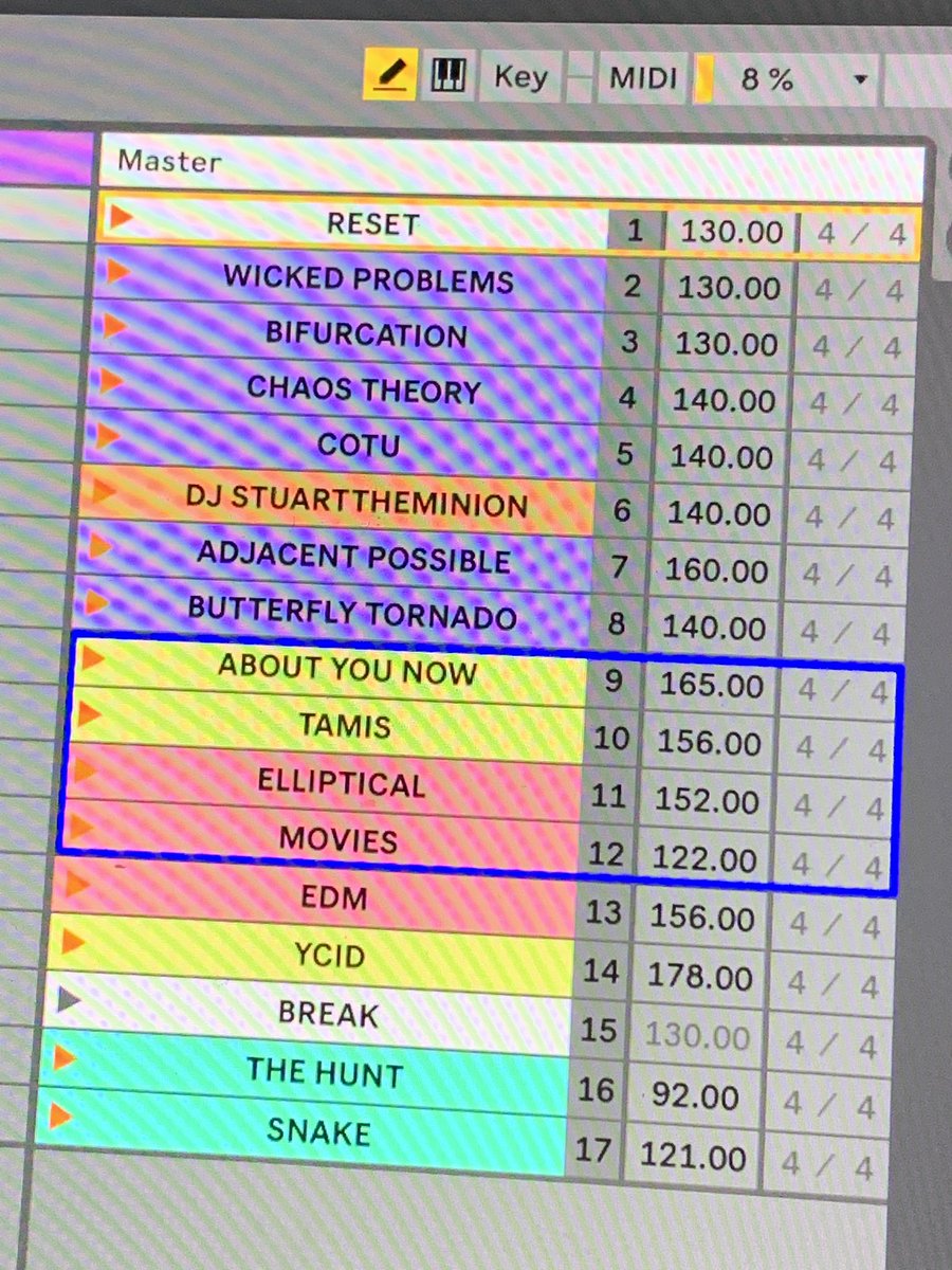 pikuninph's tweet photo. set list for tomorrow 📝 playing new material, rare tracks, demos +++ bringing along a friend to play some of her own stuff 💗 see you at mow’s! https://t.co/bp2ssCtZzs