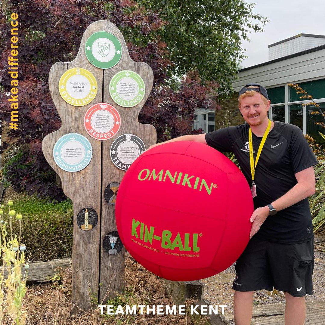 A great day so far delivering our 🎉Y6 Experience Day🎉here at Riverview Junior School <a href="/PathwayTrust/">The Pathway Academy Trust</a> 

🪩Kin-Ball
🫧Zorbing 
🏹Archery
🥏Ultimate Frisbee &amp; much more 

Thank you to the pupils &amp; staff who always make us feel super welcome 🙌

#Teamtheme #gravesend #kinball