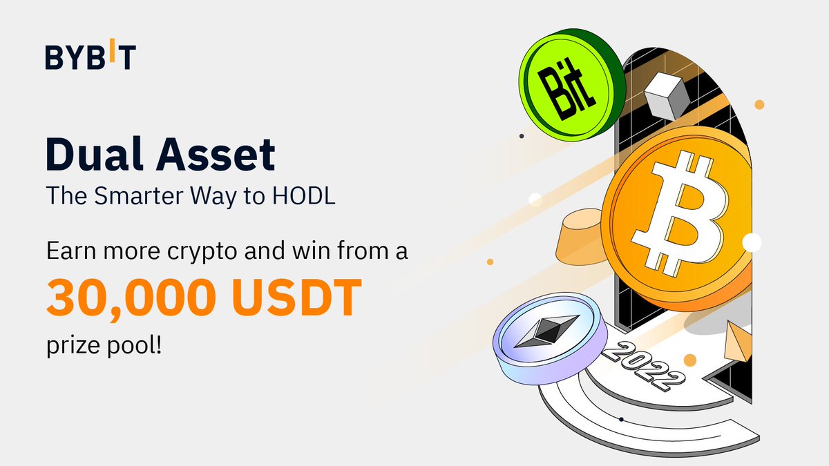 Bybit_Official's tweet photo. ⏰ 1 Week Left to Earn Up to 300% APY! Don't Miss Out!

🤩 Get guaranteed rewards from our 20,000 $USDT prize pool when you deposit at least $350 worth of assets to any Dual Asset products! 

📅 Enter by June 30, 2022, 11:59PM UTC

👉🏻 Full details here: https://t.co/TPr1KuEbQC https://t.co/CHCWOidMbH
