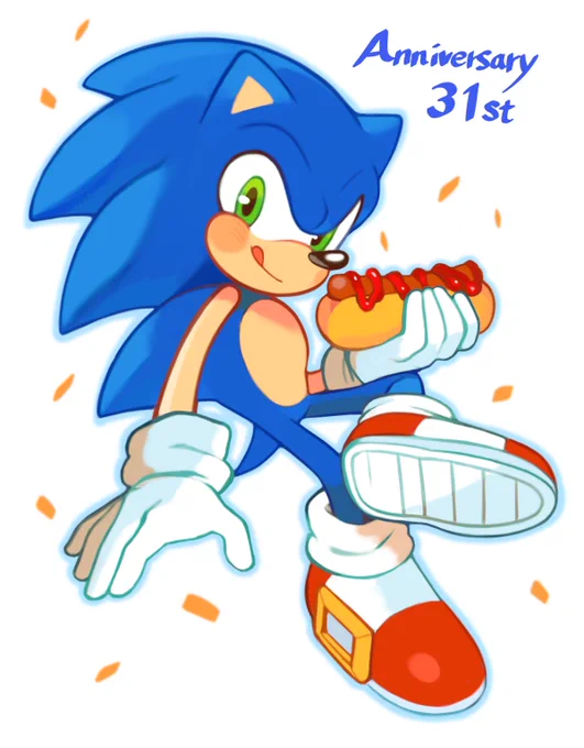 Happy Birthday!!💫
#Sonic31th 