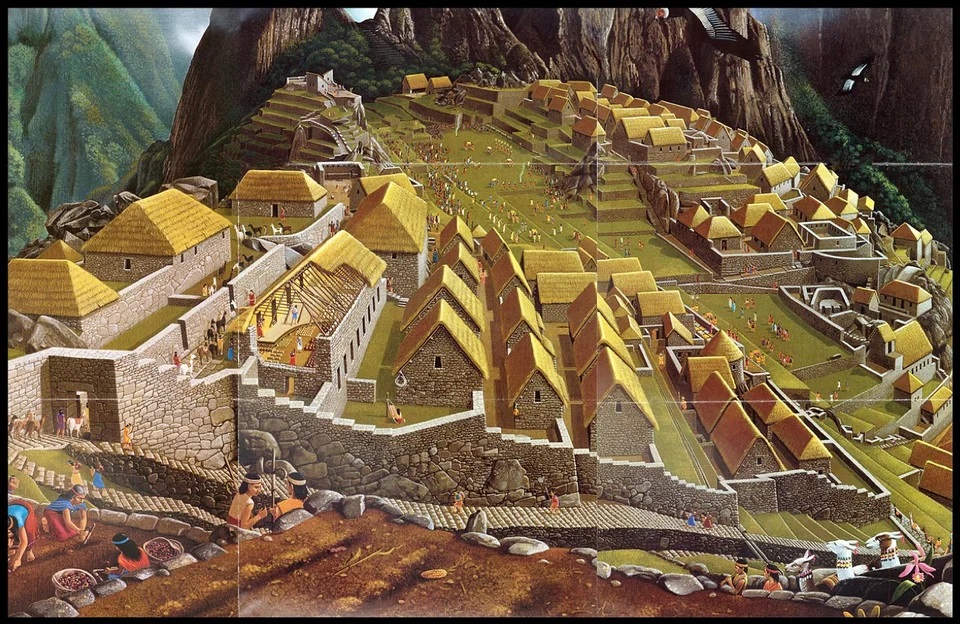 RT @vintagemapstore: Illustration - A regular Friday in Machu Picchu, Peru. https://t.co/WYfIYg9fQd