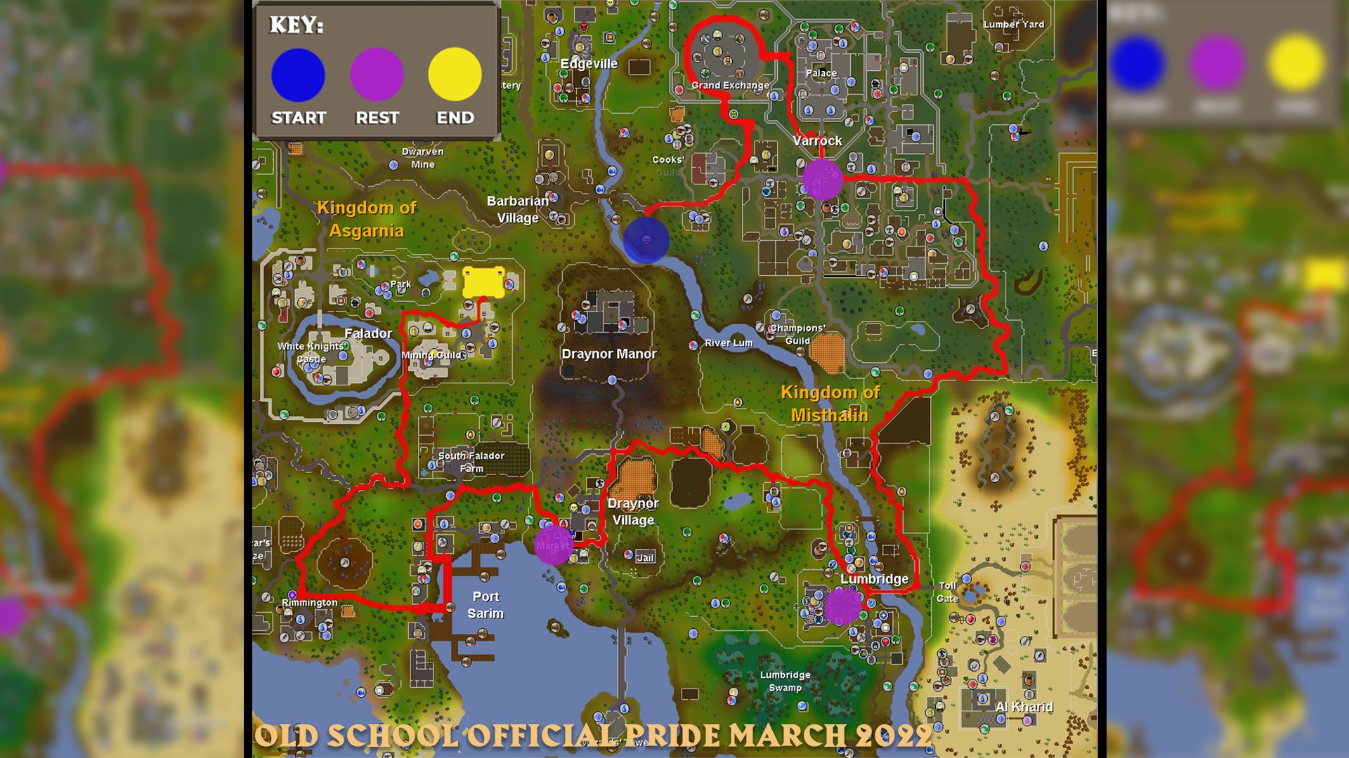Old School RuneScape on Twitter "🌈 Gielinor has never looked so
